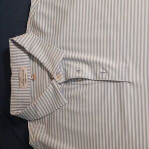 Peter Millar mens shirt 👕 light blue sz 2x very nice